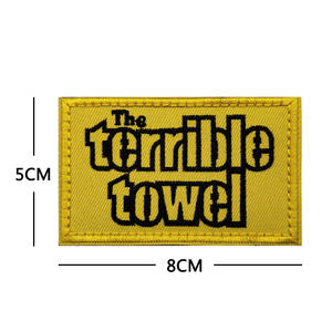 Tela bordada a máquina, eslogan inglés, palabras, gancho, bucle, parches de moral para ropa, sombreros y mochilas, decoración - Product Image 4