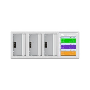 Nouveau chargeur à trois voies à affichage numérique 15W pour DJI <span class=keywords><strong>Mini3</strong></span>/3 <span class=keywords><strong>Pro</strong></span>/Mini4 <span class=keywords><strong>Pro</strong></span> USB Drones Type-C Port Compatible EU US UK Desktop - Product Image 1