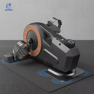 Vélo d'exercice magnétique portable à résistance électrique pour usage domestique, en acier, pour la rééducation des membres supérieurs et inférieurs des personnes âgées - Product Image 4