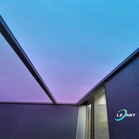 Foshan Matériau de construction Décoration de la maison Fabricant Prix 3d Animate Led Plafond dynamique