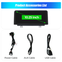 MEKEDE Système Linux T113 (double cœur Cortex-A7) Écran tactile Car-play Auto 1920*720 WiFi BT pour BMW Série 1 3 F20 F30 2012-2016