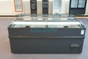 Congélateur commercial avec grande capacité, porte coulissante en verre, économe en énergie, pour supermarché et épicerie - Product Image 2