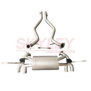 Catback de escape de acero inoxidable para Land Rover <span class=keywords><strong>Defender</strong></span> 110 5,0 V8 válvulas de silenciador de escape piezas de carreras de automóviles - Product Image 5