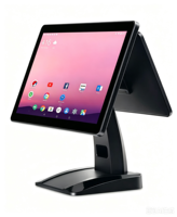 Ordinateur POS à écran tactile de 15,6 pouces, système POS d'usine, caisse enregistreuse avec imprimante, scanner, tiroir-caisse pour les magasins de détail