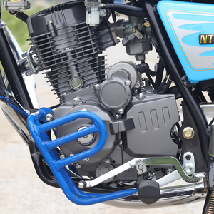 Moto GN150 Curiser 50cc Mini Moto Tout-Terrain Grille Pare-chocs Avant Type Croisé Porte-bagages Latéral Protection des Mains pour Pneus Tout-Terrain - Product Image 3