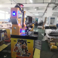 Nouvelle arrivée de haute qualité en métal Arcade Entertainment Bras de fer Game Machine Game Center au parc d'attractions