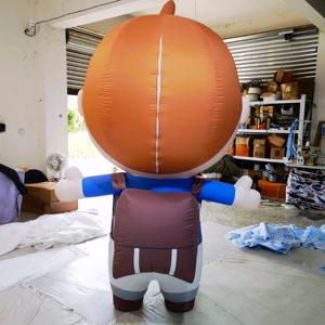 Mochila de preescolar inflable de <span class=keywords><strong>muñeca</strong></span> de vaca inflable de personaje pequeño de altura personalizada - Product Image 6