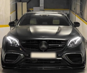 Garniture de couvercle de sortie d'air de pare-chocs avant en Fiber de carbone pour <span class=keywords><strong>Mercedes</strong></span> Benz W213 E63 2017 2018 <span class=keywords><strong>2019</strong></span> - Product Image 4