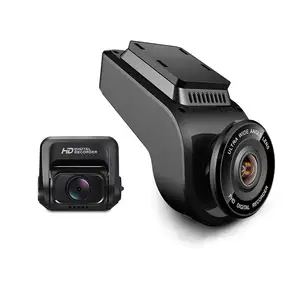 Mini câmera de ré automotiva, eletrônica, 2 ", 4k, 2160p/1080p, fhd, 170 graus, wi-fi, gps, visão noturna, gravador de vídeo para carro