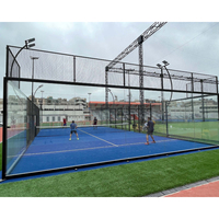 Kit modulaire Padel Court Assemblage rapide pour les clubs sportifs