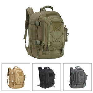 Large Expandable 40-64L Tactical <b>Backpack</b> Outdoor 3 Day Survival Molle <b>Backpack</b> Durable Hiking Camping <b>Backpack</b> - Product Image 3