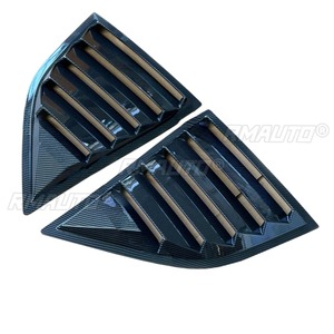 For Dodge Challenger 2009-2013 Car Side Rear <b>Window</b> Louver Shutter <b>Cover</b> Body Kit Car Accessories - Product Image 6