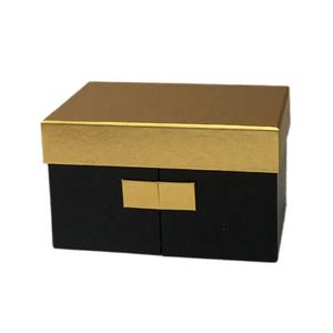 Chengruo Cajas de embalaje de <span class=keywords><strong>regalo</strong></span> de doble puerta Tapa dorada Flor <span class=keywords><strong>sorpresa</strong></span> <span class=keywords><strong>para</strong></span> mamá Día de San Valentín Laminación mate en relieve 50 piezas - Product Image 3