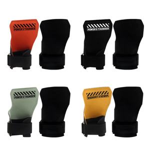 Biểu Tượng Tùy Chỉnh Palm Bảo Vệ Tay Nắm Nâng Nhiệm Vụ Nặng Nề Dây Đeo Kéo UPS <span class=keywords><strong>PU</strong></span> Điện Nâng Với Sợi Nhỏ Độn Hỗ Trợ Cổ Tay - Product Image 5