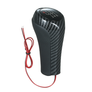Palanca de Cambios LED de Fibra de Carbono, 6 Velocidades, Repuesto para BMW Serie 1, 3, 5, 6, <span class=keywords><strong>M</strong></span>, X1, X3, X5, E60, E61, E65 - Product Image 2