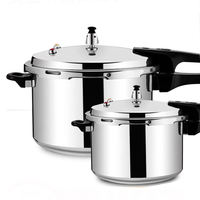 Autocuiseur en aluminium 3L-17L Vente en gros en usine Autocuiseur général pour cuisinière à gaz et à induction