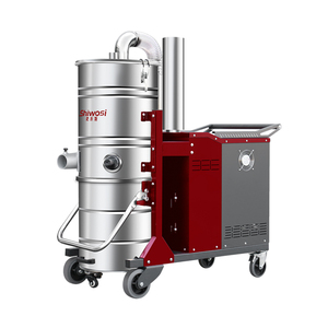 Shiwosi Nouvel <span class=keywords><strong>aspirateur</strong></span> industriel électrique triphasé <span class=keywords><strong>de</strong></span> haute qualité en acier inoxydable 100L Hopper Wet Dry Floor Cleaning - Product Image 1