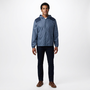 Chaqueta Cortavientos Personalizada de Material de Alta Calidad, Chaqueta Cortavientos Gruesa para Hombre, Chaqueta Cortavientos Impermeable para Hombre - Product Image 1