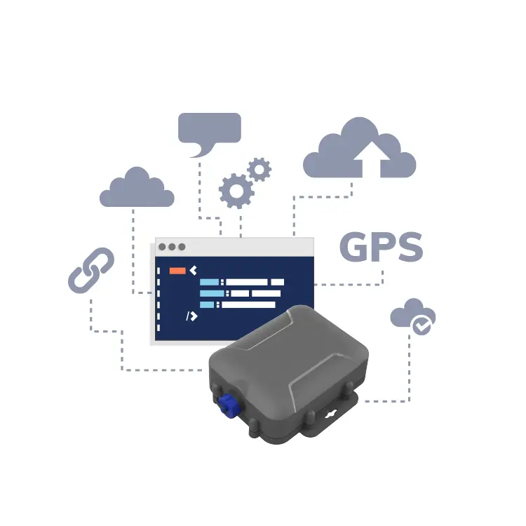 Pelacak Gps aset jaringan seluler Bluetooth portabel, Outdoor Mobile industri portabel pelacak Gps 4G Lte IoT Gateway dengan kartu SIM