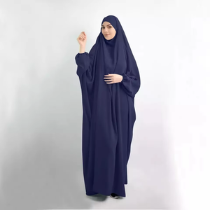 Dubai Modest Khimar Hijab Abaya <strong>Elastic</strong> One Piece Nida Muslim Prayer <strong>Dress</strong> for Jilbab Casual French Indonesia Islamic Clothing - Product Image 4