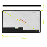 Monitor LCD IPS de 12.5 Pulgadas para LP125WF4-SPQ1, 1920x1080, Retroiluminación LED, 60Hz, Interfaz EDP, 100% SRGB, Acabado Mate, para Uso Doméstico y Estudiantil