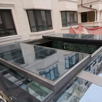 Guangmai Série GM-366 – Cadre de lanterneau basculant en alliage d'aluminium 6063-T5 de haute qualité, conception à charnières, sur mesure, résistant au vent