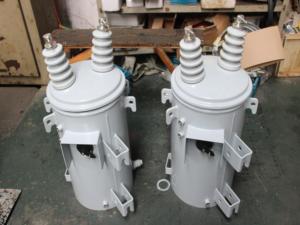 Распродажа, 10 кВ, 11 кВ, 13,8 кВ, однофазные опорные трансформаторы, 25 кВА до 160 кВА, заводская цена - Product Image 1