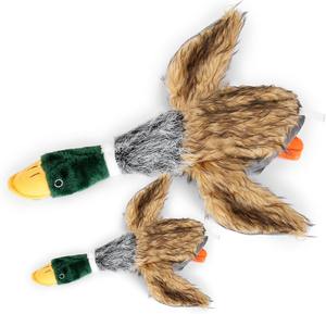 Sıcak satış ördek şekli Squeaky köpek oyuncak yavru yeşilbaş ördek orta küçük köpekler için dolması köpek oyuncaklar - Product Image 2