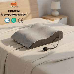 YUE RISE Proveedor Mayorista de Cojín Ergonómico de Espuma Viscoelástica con Bomba de Aire para Mejorar el Flujo Sanguíneo y Soporte para Piernas - Product Image 1