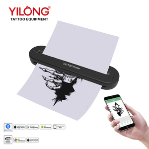 เครื่องพิมพ์ลายสักไร้สายแบบพกพา เครื่องถ่ายเอกสารความร้อนบลูทูธ เครื่องพิมพ์ลายสักชั่วคราวขนาดเล็ก เครื่องถ่ายโอนลายสัก เครื่องพิมพ์ลายฉลุสัก - Product Image 4