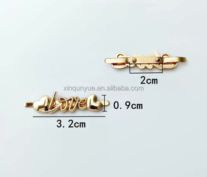 Giày mới trang trí phụ kiện thạch đinh tán khóa kim loại Giày móc - Product Image 5