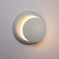 360 Degrés Réglable DIY Lune Applique Murale Rotatif Intérieur Applique Led