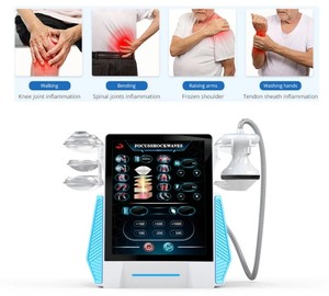 Appareil à ondes de choc piézoélectriques focalisées avec écran de poignée de 1,8 pouces et écran tactile de 15 pouces, 10 bars, pour soulagement de la douleur, dispositif d'ondes de choc extracorporelles - Product Image 4