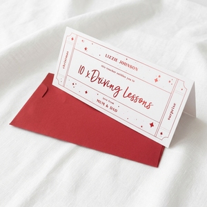บัตรของขวัญเซอร์ไพรส์ลายทองคำเปลว แบบบัตรผ่า<span class=keywords><strong>น</strong></span>ขึ้นเครื่องบิน  สามารถปรับแต่งได้  สำหรับเป็นของขวัญคริสต์มาส วั<span class=keywords><strong>น</strong></span>เกิด วั<span class=keywords><strong>น</strong></span>ครบรอบ - Product Image 3