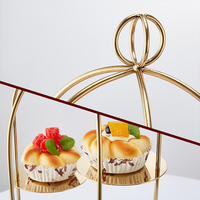 Matériel de restauration personnalisé en acier inoxydable, bois et or, de luxe moderne, pour traiteurs de mariage, fournitures hôtelières, présentoirs de traiteur et équipement de cafétéria