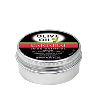 Cire capillaire à l'huile d'olive de marque CAIGAIBAI, gel tressé pour femmes et hommes, sans silicone biologique, tenue supérieure, contrôle des bords, 150ml
