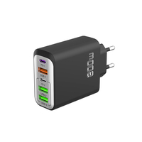 Cargador Rápido USB-C Dual de Alta Calidad para Reino Unido, UE y EE. UU., Cargador Súper Rápido para Teléfono Móvil, Adaptador de Carga Rápida de 25 W, Tipo C para Android