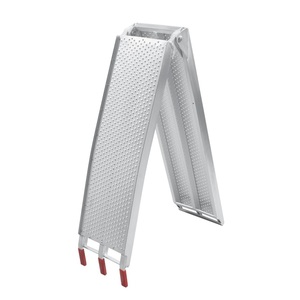 Rampa plegable de aluminio Rampa de carga de coche Rampa de remolque portátil plegable de 215cm <span class=keywords><strong>para</strong></span> Scooter ATV Quad Dirt Bikes - Product Image 1