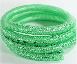 Manguera de agua trenzada de PVC ligera de 2 pulgadas, duradera, flexible, plana para jardinería, fabricación de aire a alta presión - Product Image 2