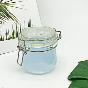 Frasco de vidrio con Clip de Metal, recipiente de almacenamiento de vidrio con tapa abatible - Product Image 2