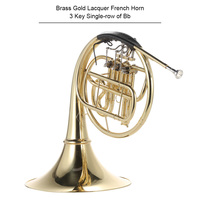 High Quality Brass Musical Instrument French Horn With Accessory
