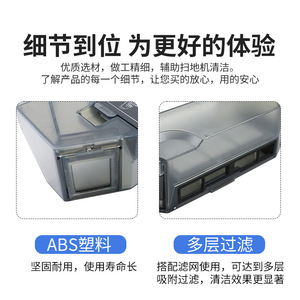 Dreame X40 Pro หุ่นยนต์ดูดฝุ่น, อุปกรณ์เสริม0.6-1ลิตรตัวกรองที่สามารถล้างทำความสะอาดได้สำหรับ X40 S30 Pro รุ่นพิเศษ - Product Image 5