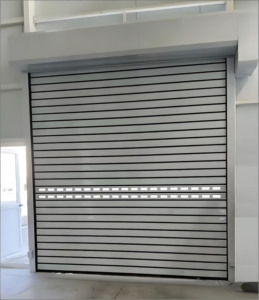 Nouvelle <span class=keywords><strong>Porte</strong></span> Industrielle à Cloison Rigide à Fermeture Rapide par Turbine, Modèle 2026, avec Télécommande pour Entrepôt - Product Image 1