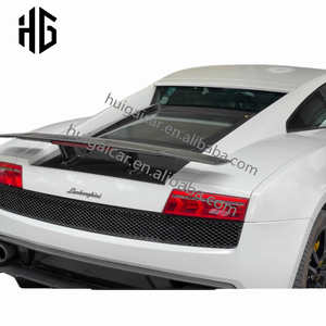 Подходит для 2008 Lamborghini Gallardo Lp550 Lp560 крышка багажника заднего двигателя из углеродного волокна материал Задняя Крышка Капота - Product Image 3