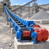 Grattoir industriel résistant à l'usure pour convoyeur destiné aux usines de ciment et aux lignes de production de matériaux de construction