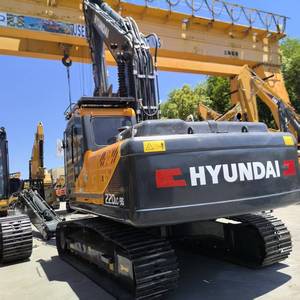 Excavatrice Hyundai 220 d'occasion, 20 tonnes, excavatrice sur chenilles hydraulique, en stock au prix d'usine - Product Image 1