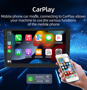 Autoradio Android BQCC 10" Quad Octa Core avec Carplay, WIFI, GPS, 4G, BT, Mirrorlink, USB pour <span class=keywords><strong>Peugeot</strong></span> <span class=keywords><strong>2008</strong></span> 208 2012 - 2018 - Product Image 4