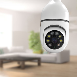 Màu sắc tầm nhìn ban đêm không dây <span class=keywords><strong>Wifi</strong></span> máy ảnh thông minh an ninh máy ảnh 1080P 360 xoay <span class=keywords><strong>Wifi</strong></span> IP PTZ ánh sáng bóng đèn máy ảnh cho ngoài trời - Product Image 5