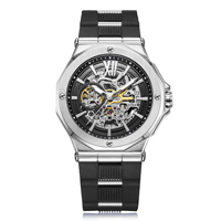 Montre de plongée mécanique de luxe pour hommes, en or, Rose, à cadran bleu, personnalisée, automatique, offre spéciale, collection