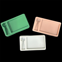 Boîtes d'emballage pour cils jetables écologiques avec logo personnalisé et options de couleur personnalisées